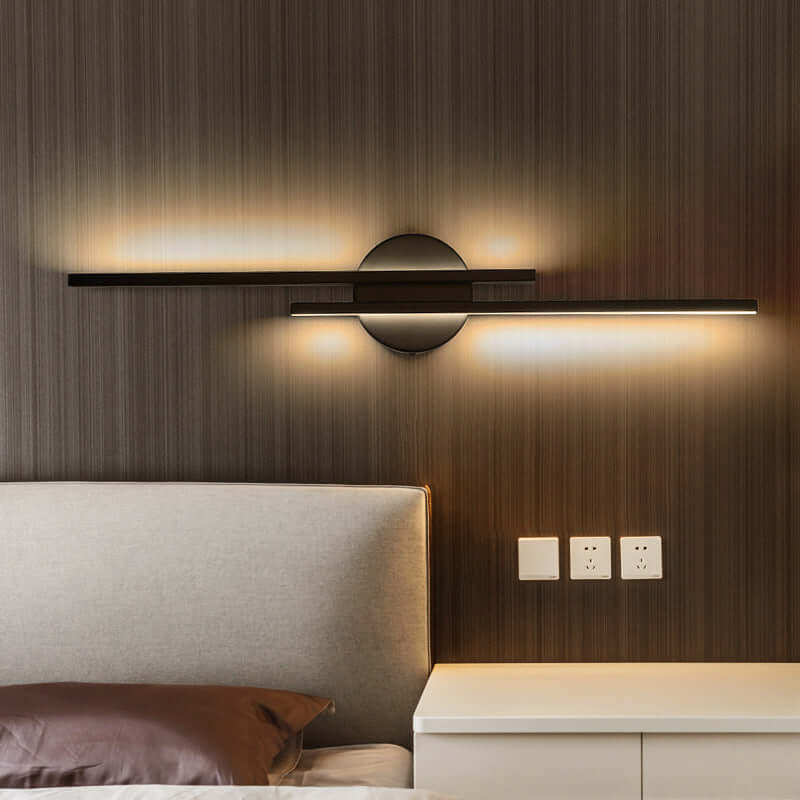 Applique murale LED moderne d'intérieur blanc chaud/blanc froid