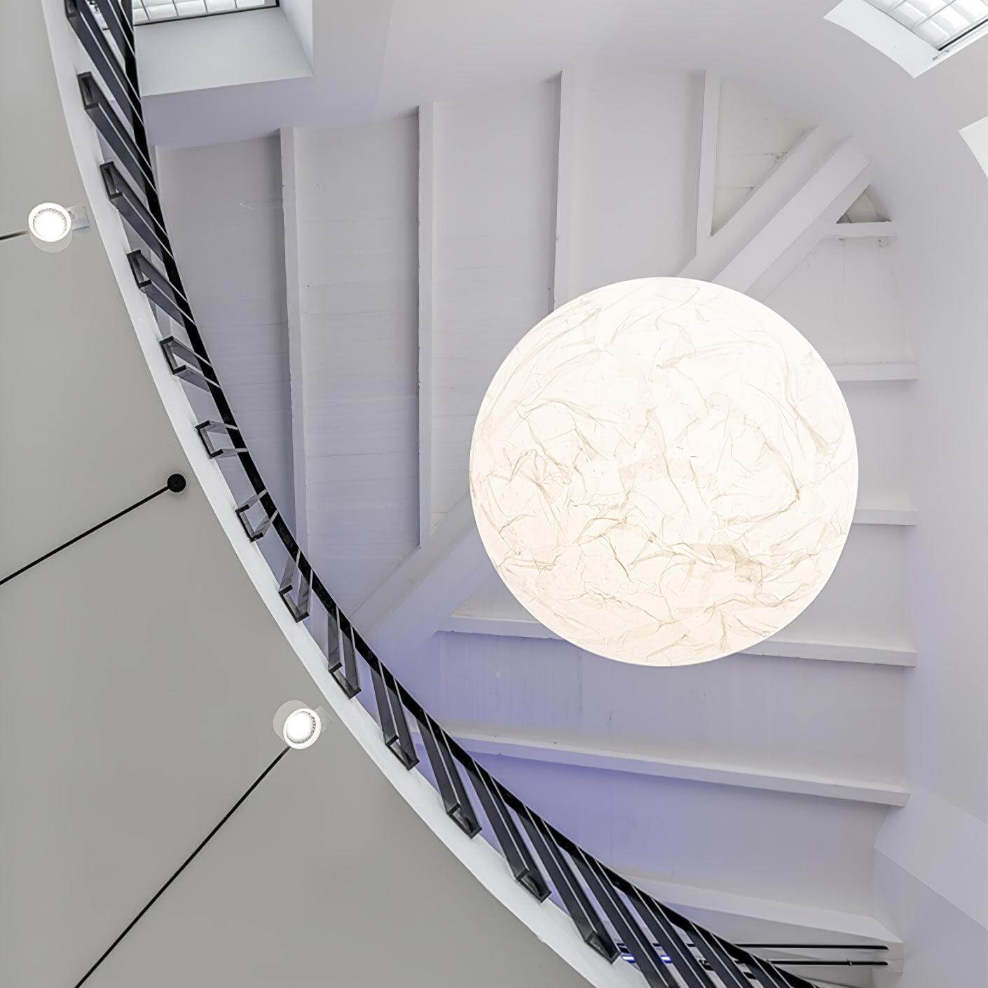 Mondseiden Pendelleuchte - Modernes Design