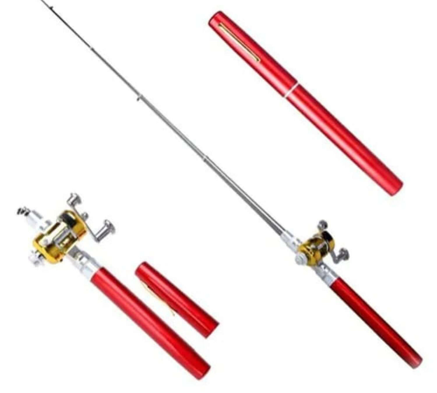 Ensemble de pêche de voyage compact - 97 cm