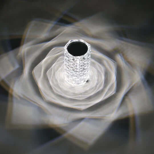 Kristall-LED-Lampe, dimmbar, modern