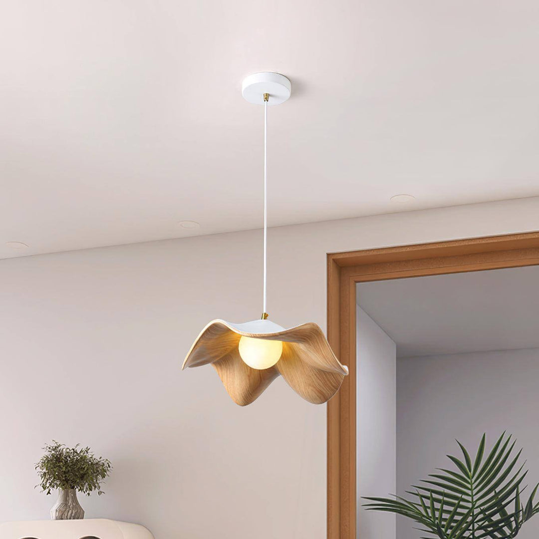 Lampe suspendue design en forme de fleur de lotus