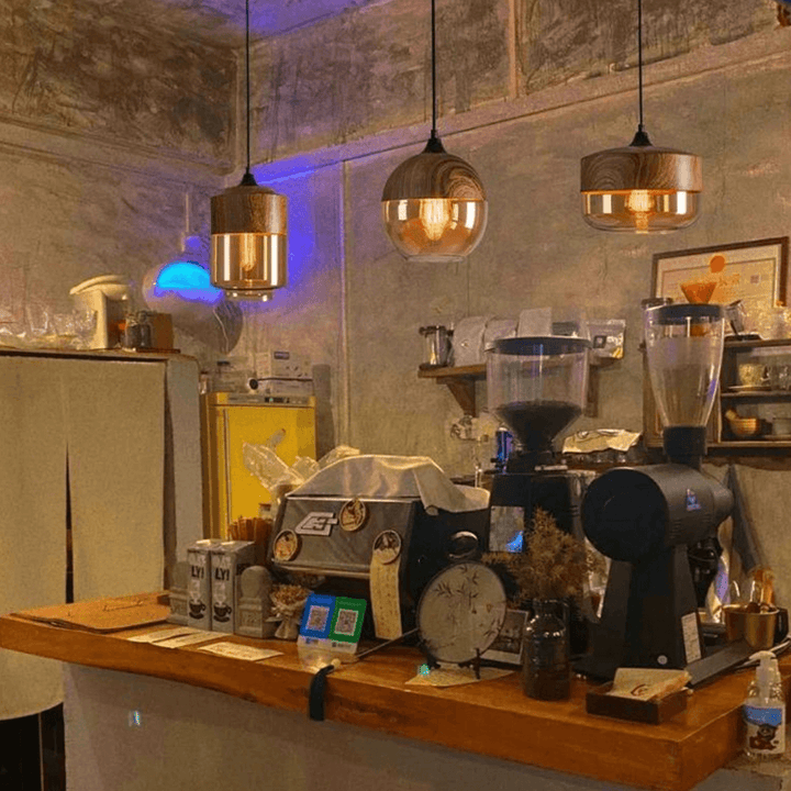 Plafonnier scandinave en bois