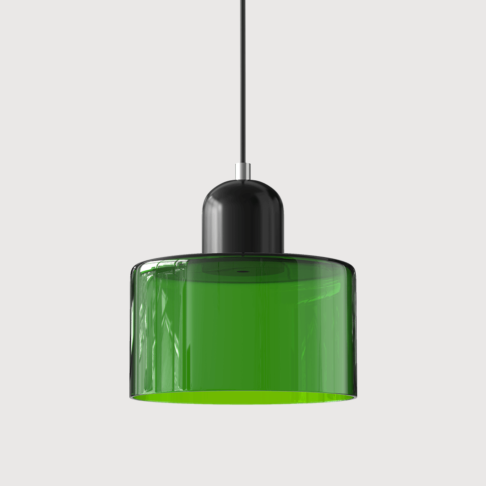 Bauhaus Glaspendelleuchte Modern