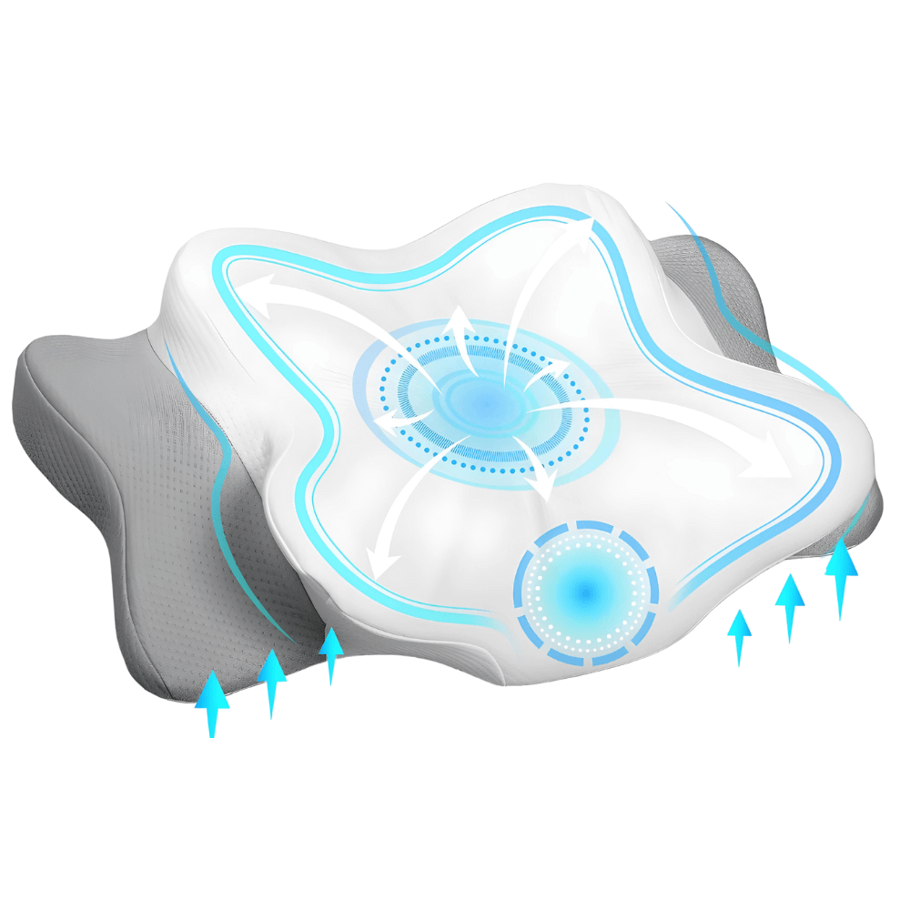 3D-Ergonomisches Kissen für Schlafkomfort