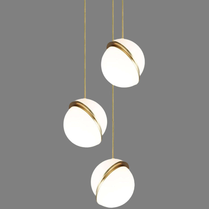Suspension en forme de lune Design moderne