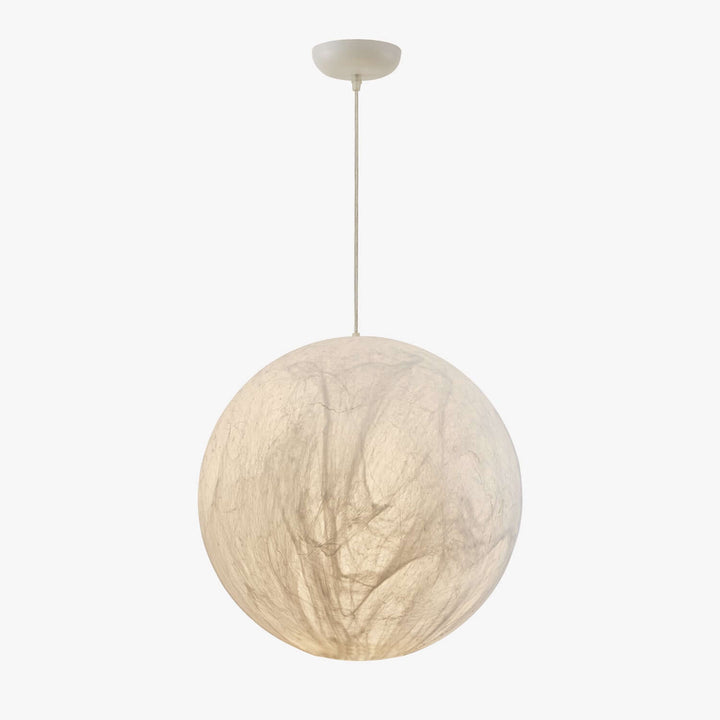 Suspension en soie Moon - design moderne