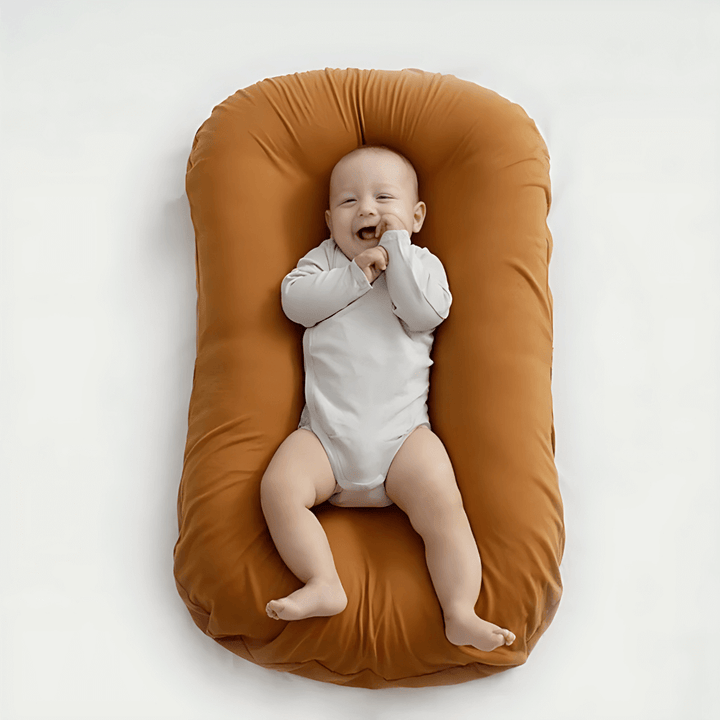 Coussin nid pour bébé - appui-tête pour un sommeil sain de bébé