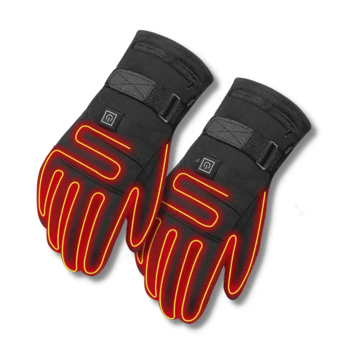 Gants chauffants électriques imperméables
