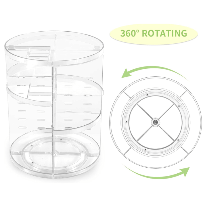 Drehbarer Kosmetik Organizer 360°