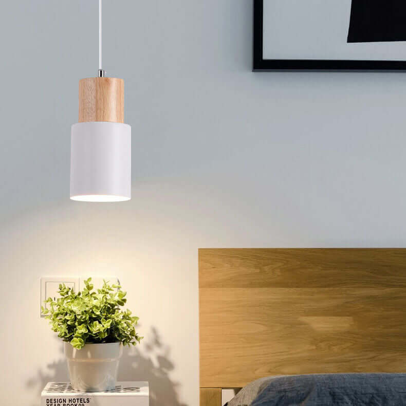 Lampe suspendue LED cylindrique moderne - éclairage élégant