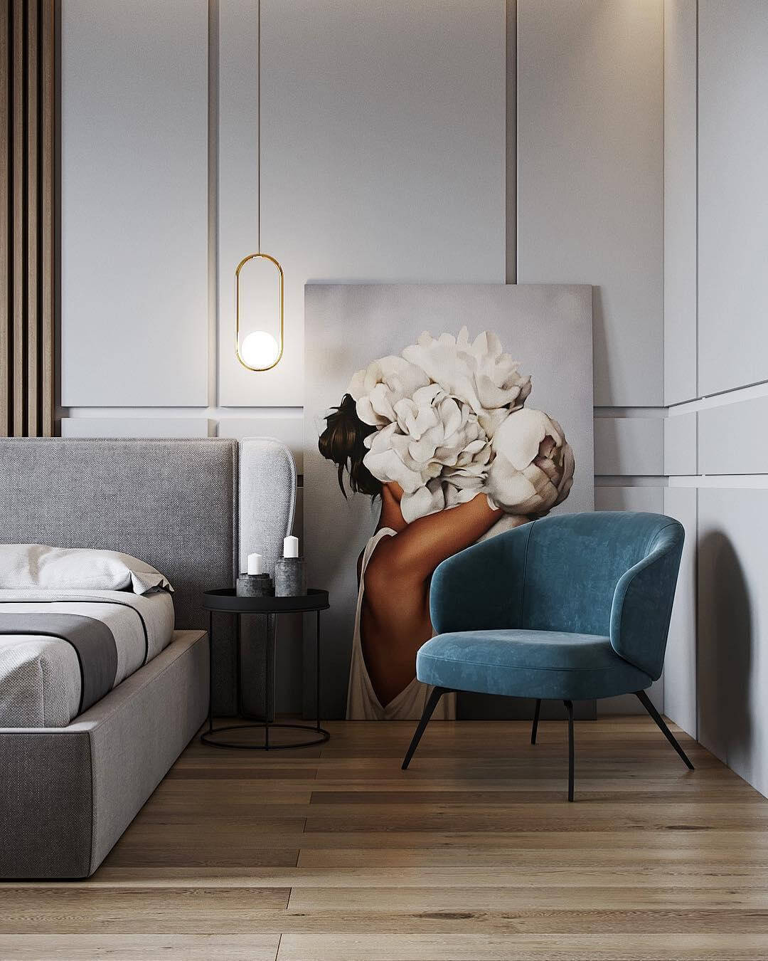 Suspension élégante et moderne