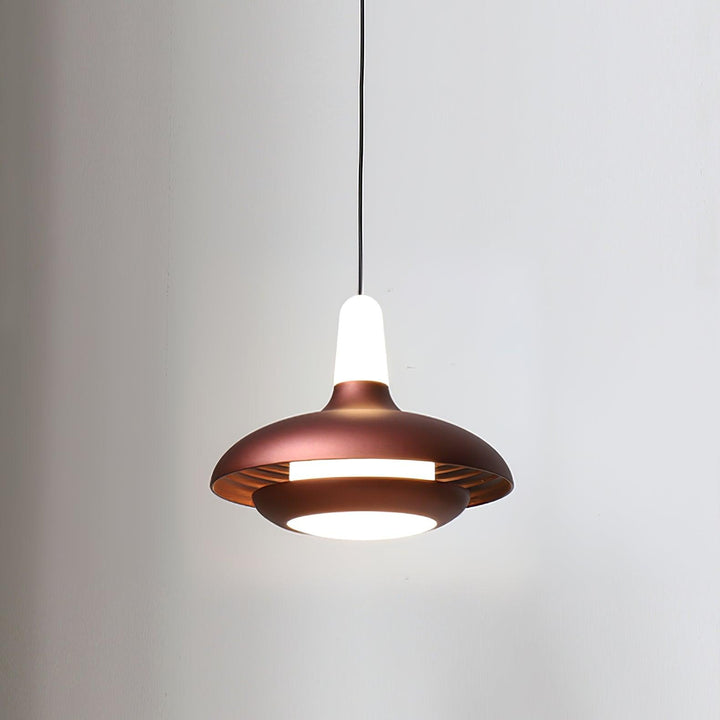 Suspension LED moderne, aluminium, 18 cm