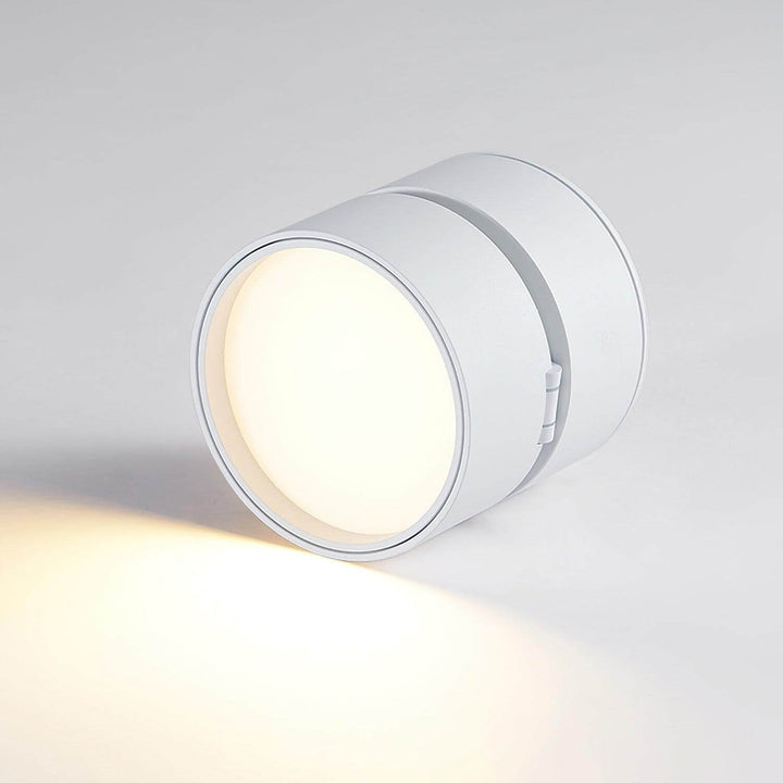 Plafonnier LED rotatif - blanc chaud