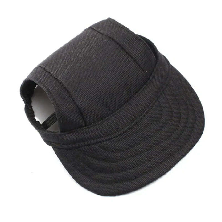 Casquette pour chien avec trous pour les oreilles et mentonnière