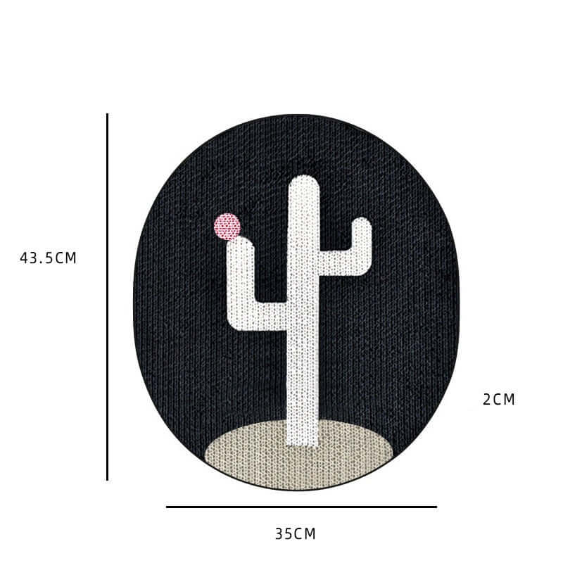 Tapis griffoir mural pour chat - meuble anti-griffes