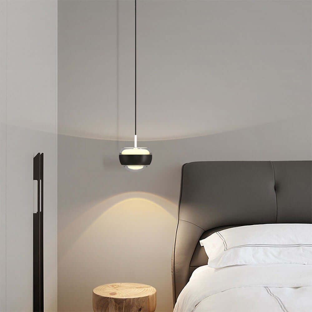 Suspension LED en demi-cercle Design moderne
