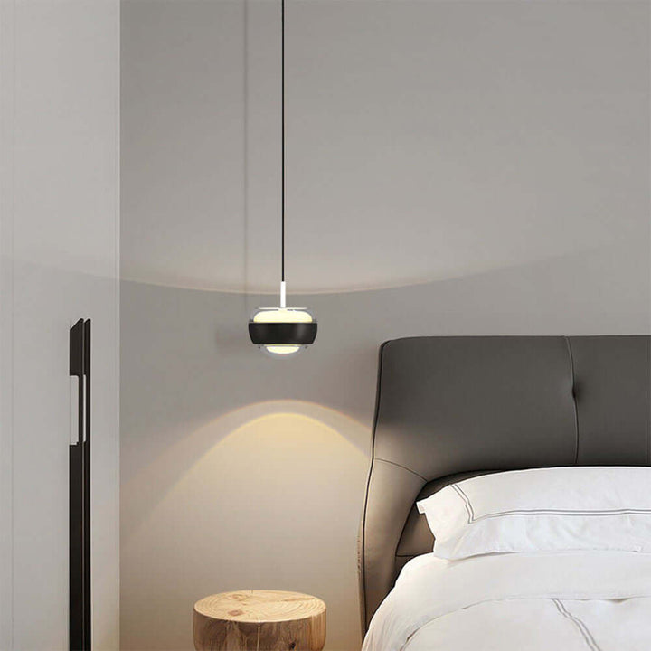 Suspension LED en demi-cercle Design moderne