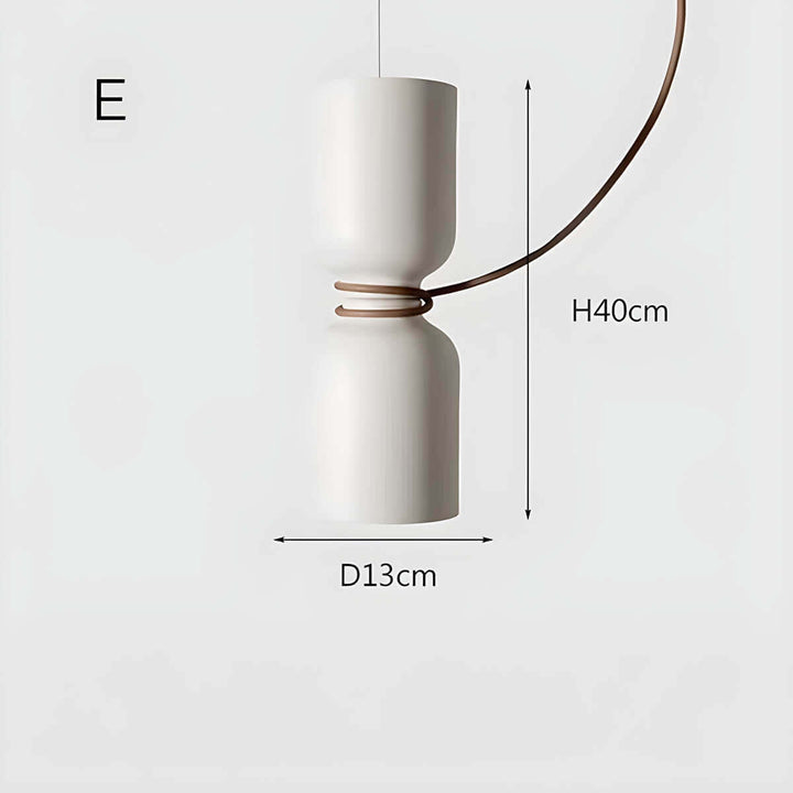 Suspension LED géométrique Design moderne