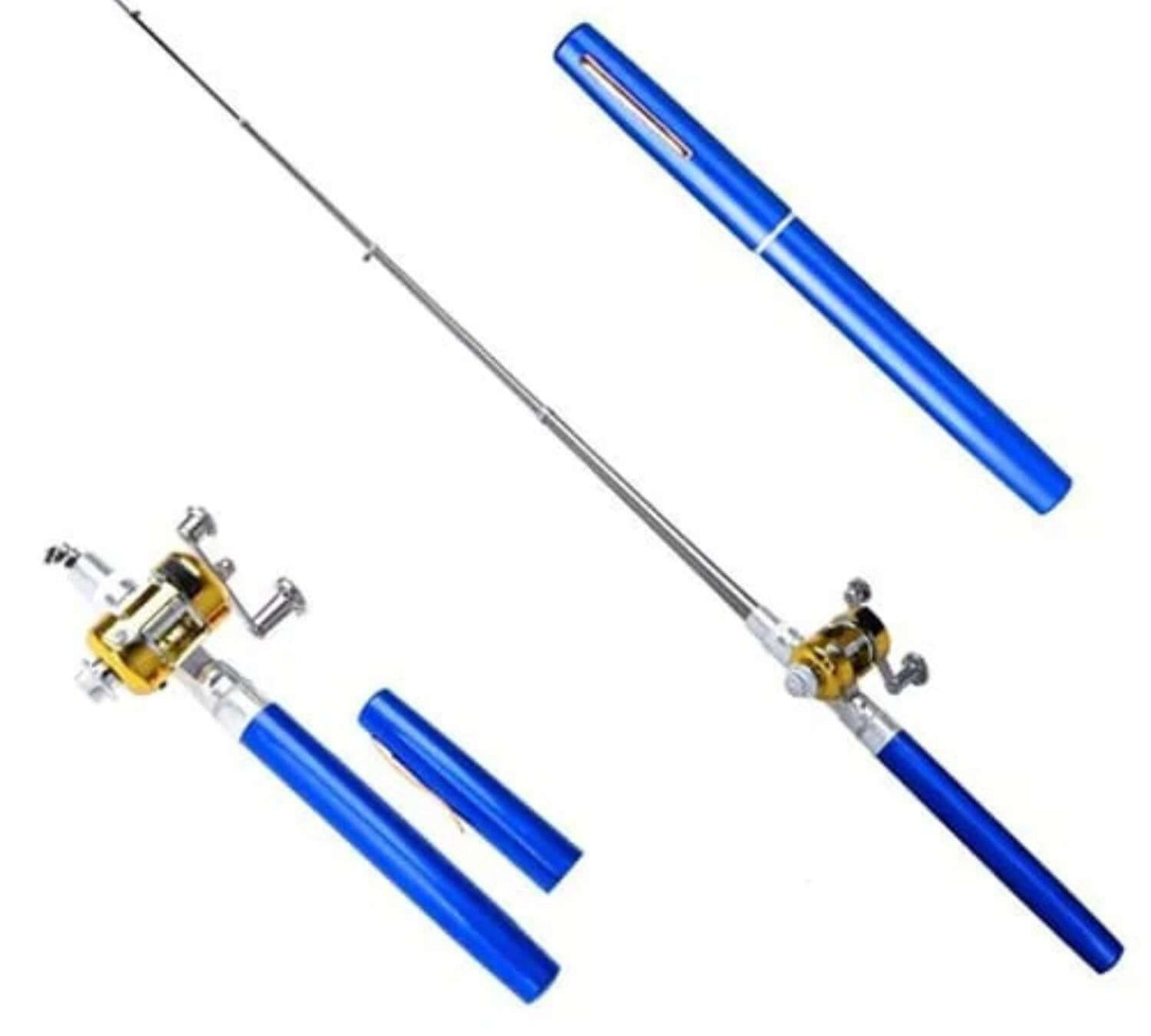 Ensemble de pêche de voyage compact - 97 cm