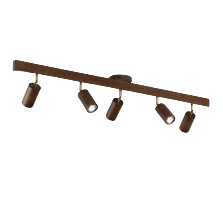 Spot de plafond orientable en bois EcoLux