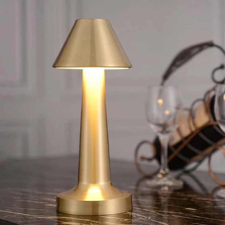 Lampe de table LED moderne à intensité variable - à piles et sans fil