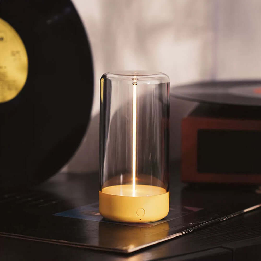 Mini lampe de table magnétique à LED avec lumière d'ambiance