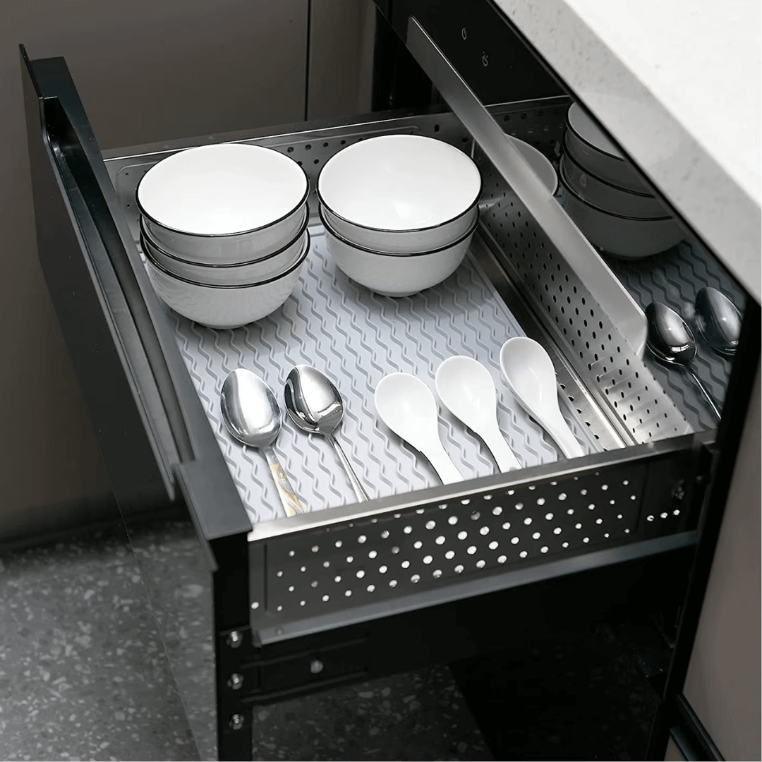 Tapis de séchage en silicone - résistant à la chaleur et polyvalent