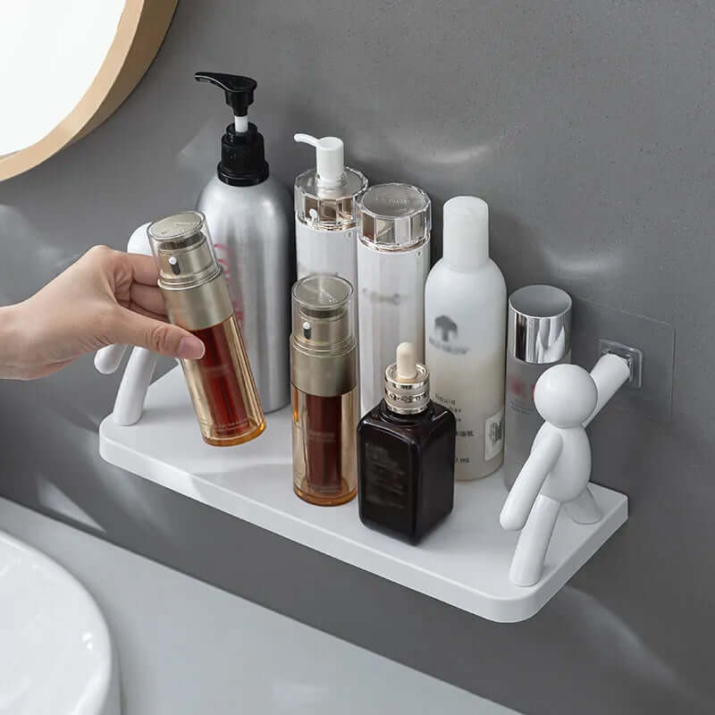 Modulares Regal System, 120x40x180cm, MDF & Stahl