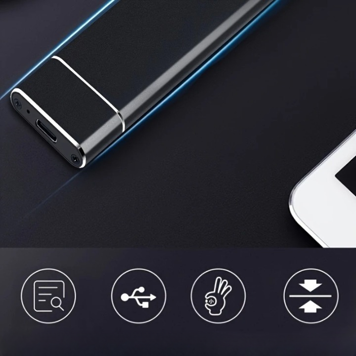 Disque dur externe rapide - grande capacité de stockage