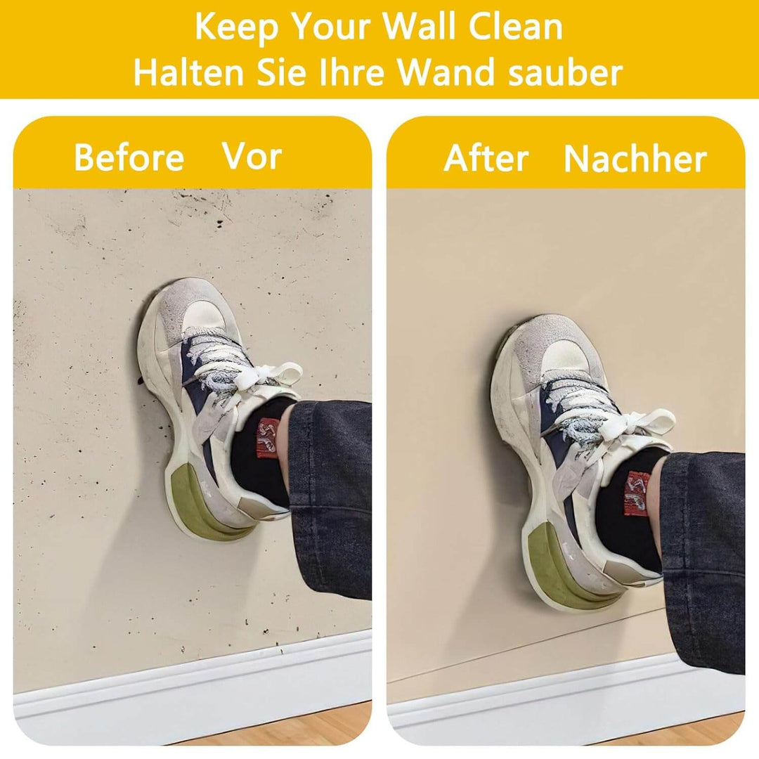 Transparente Schutzfolie - Elektrostatische Wandaufkleber