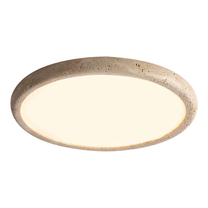 Plafonnier LED en pierre naturelle 38cm