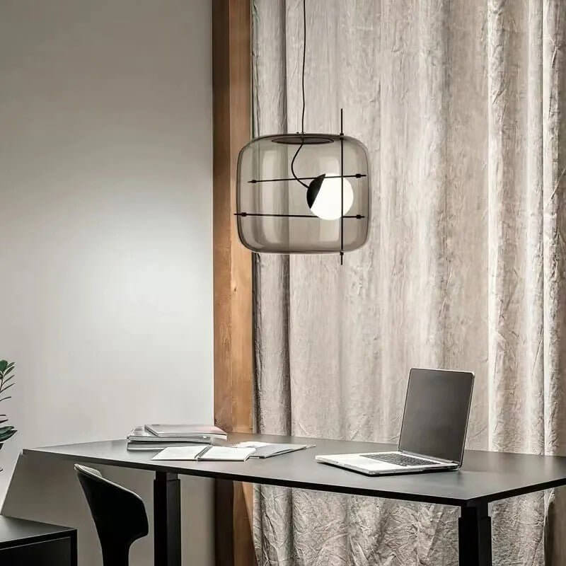 Moderne Glas Pendelleuchte Ø 30cm
