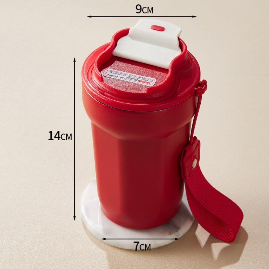 Isolierbecher 450ml mit LED Temperaturanzeige