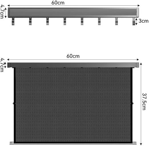 Klappbarer Wäschetrockner - Platz sparend