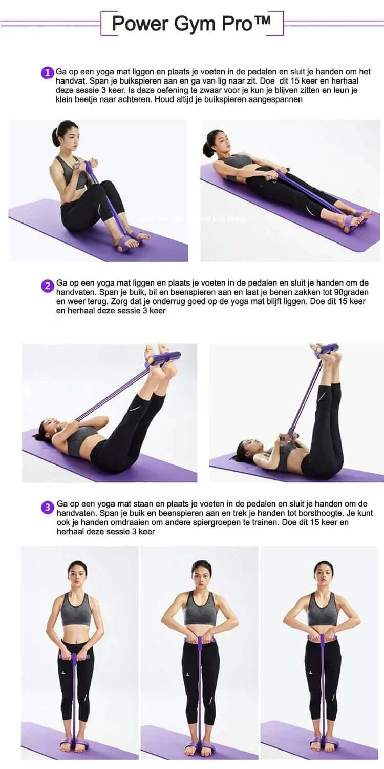 Fitness-Widerstandsband für Ganzkörpertraining