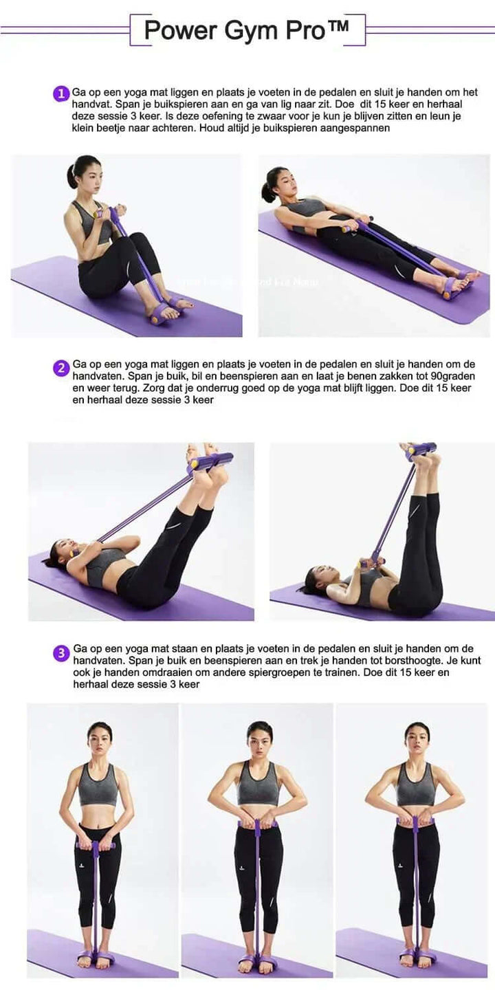 Fitness-Widerstandsband für Ganzkörpertraining