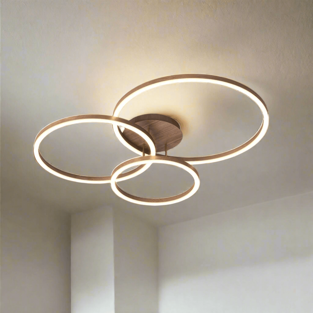 Plafonnier LED moderne Ring Design