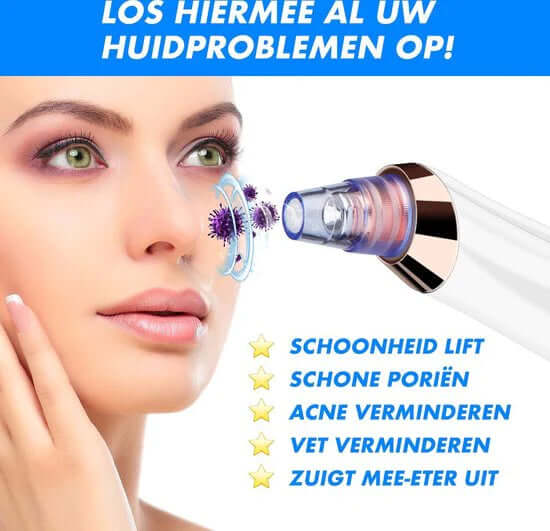 Elektrischer Mitesserentferner für reine Haut