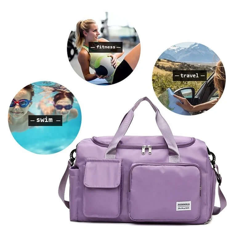 Sac de voyage avec compartiment à chaussures