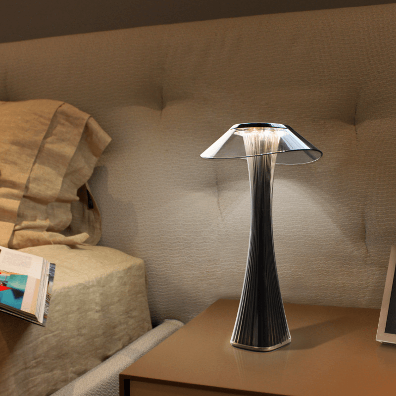 Lampe de table LED diamant avec capteur tactile