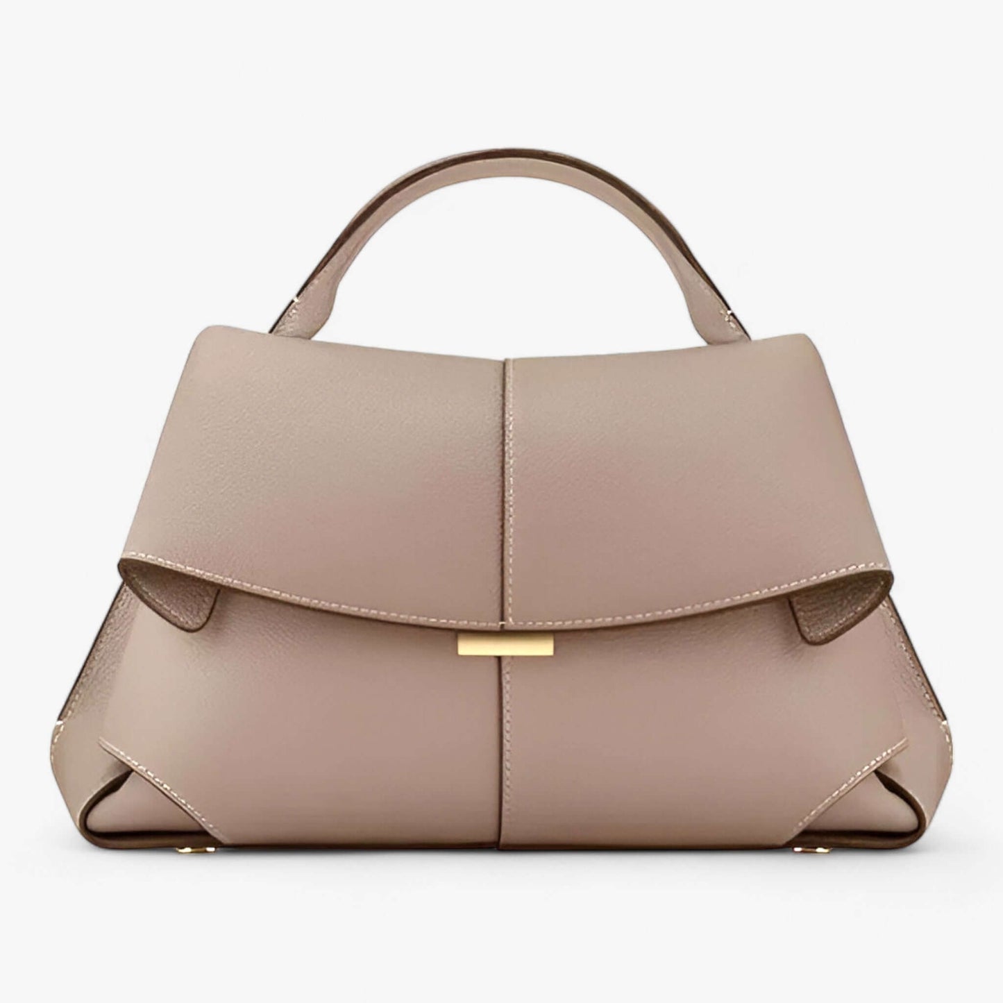 Sac à main en cuir à roulettes pour femme