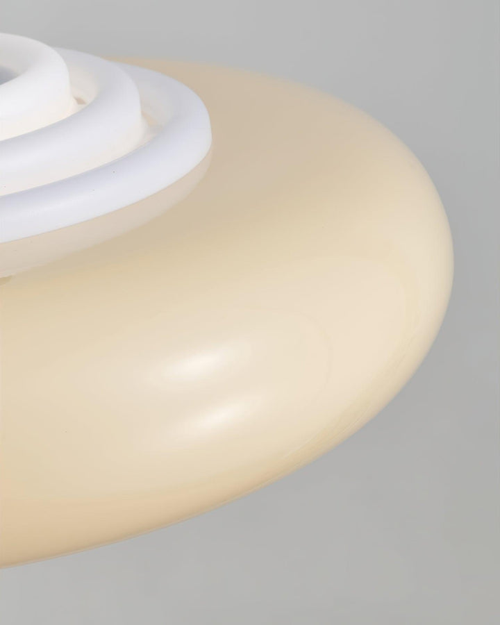 Suspension moderne en métal acrylique