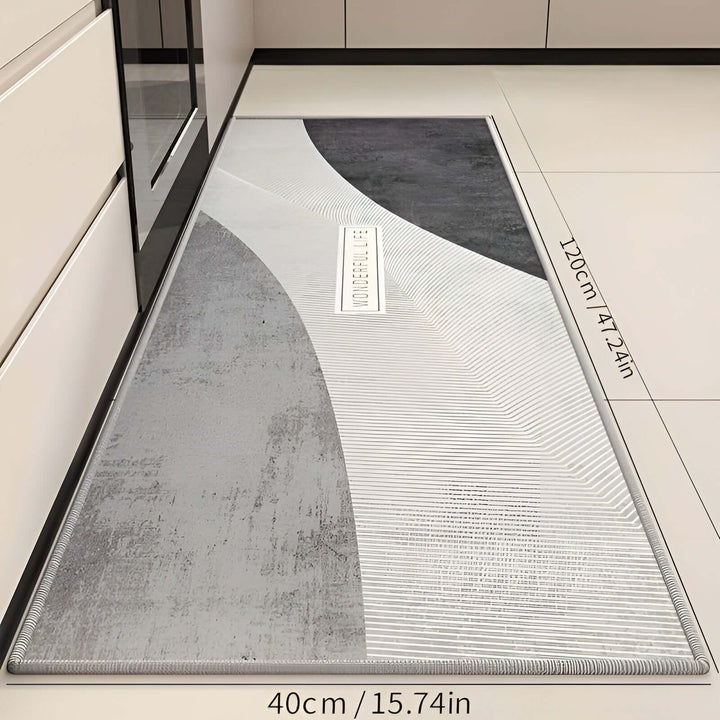 Tapis de cuisine ergonomique et confortable - antidérapant et doux