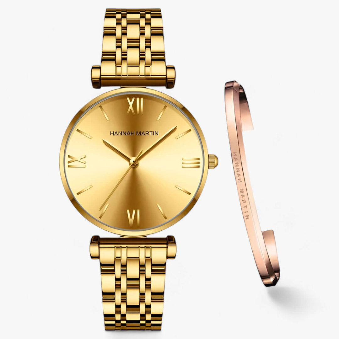 Montre élégante pour femme en titane
