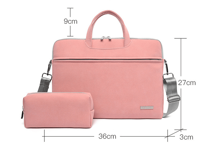 Elegante Laptoptasche aus Kunstleder