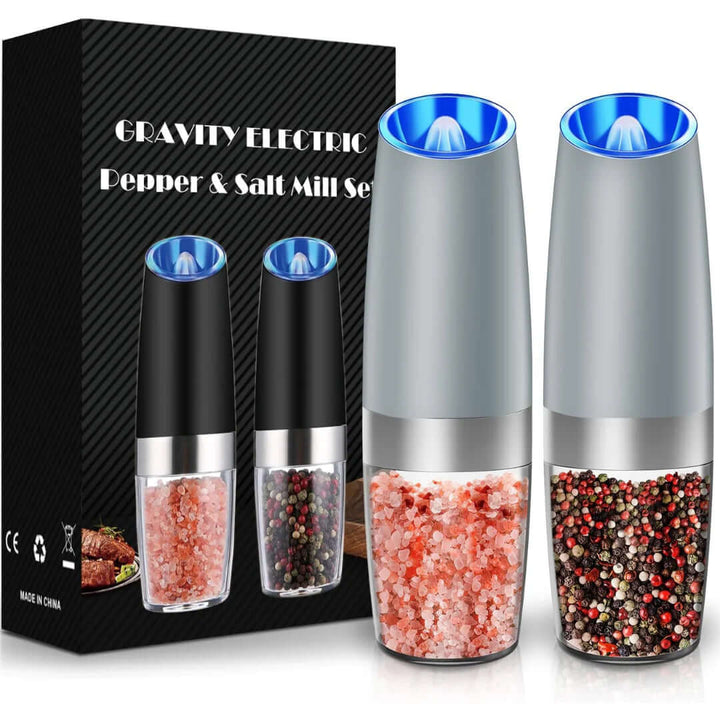 Moulin à sel et à poivre électrique - rechargeable