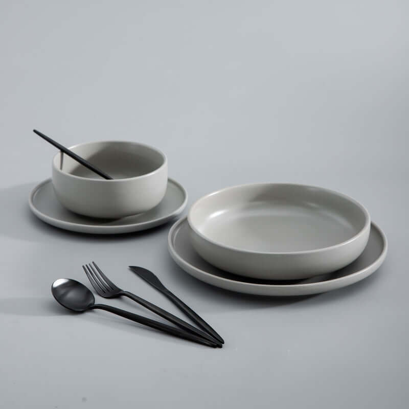 Minimalistisches Edelstahlbesteck Set