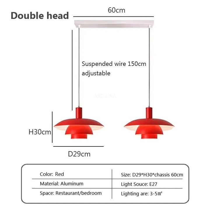 "Dänische Design-Hängeleuchte aus Metall und Glas im skandinavischen Stil, elegant und vielseitig für modernes Ambiente."