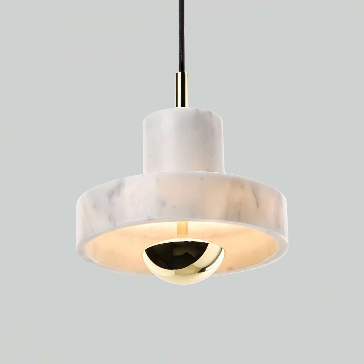 Marmor Hängeleuchte mit integrierter LED