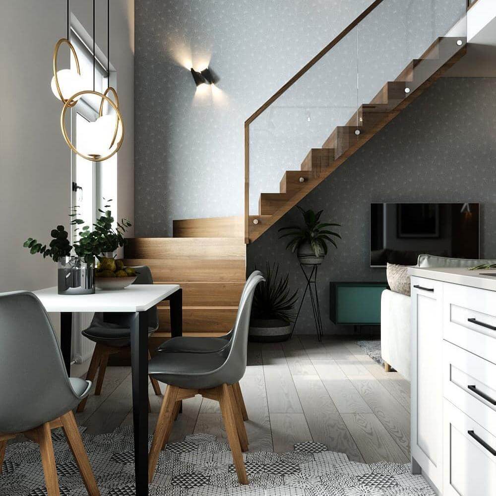 Suspension élégante et moderne